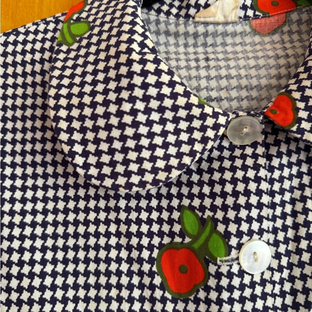 Vintage Checkered Button Down - Picture 3 of 4